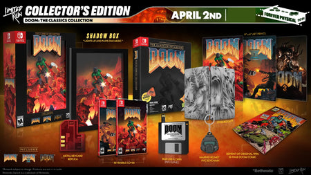 DOOM: The Classics Collection - Collector's Edition - Limited Run #102 [Nintendo Switch] Nintendo Switch Video Game Limited Run Games   