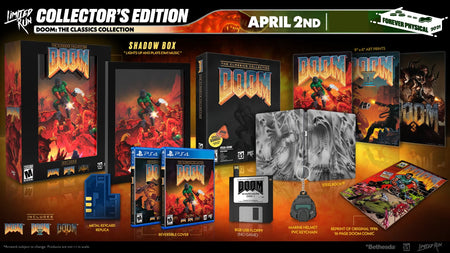 DOOM: The Classics Collection - Collector's Edition - Limited Run #395 [PlayStation 4] PlayStation 4 Video Game Limited Run Games   