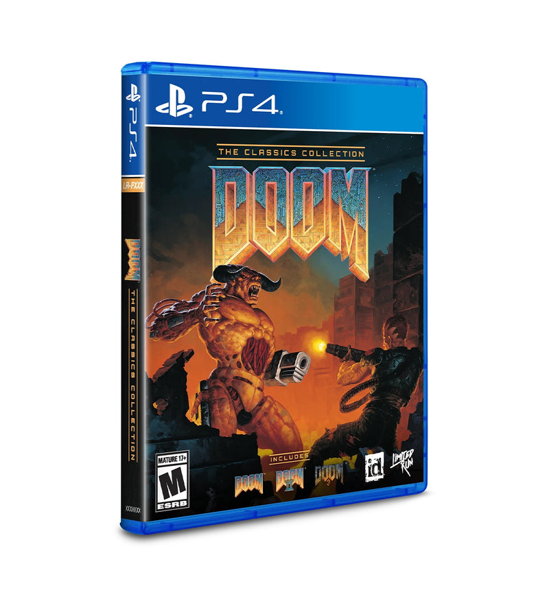 DOOM: The Classics Collection - Collector's Edition - Limited Run #395 [PlayStation 4] PlayStation 4 Video Game Limited Run Games   