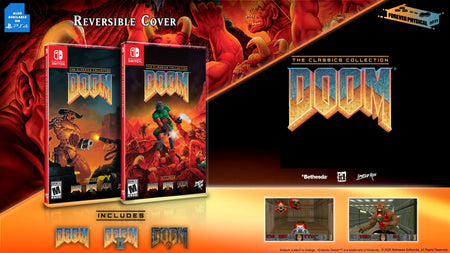 DOOM: The Classics Collection - Limited Run #102 [Nintendo Switch] Nintendo Switch Video Game Limited Run Games   