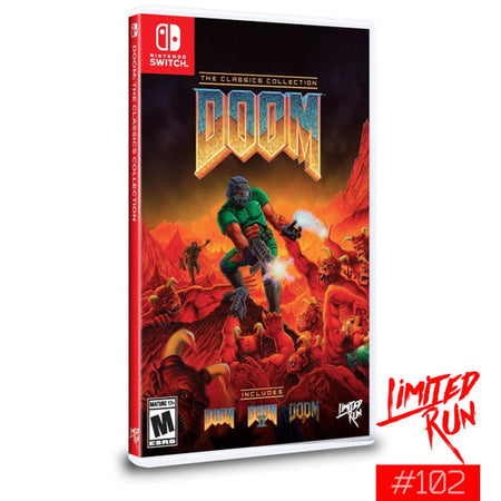 DOOM: The Classics Collection - Limited Run #102 [Nintendo Switch] Nintendo Switch Video Game Limited Run Games   