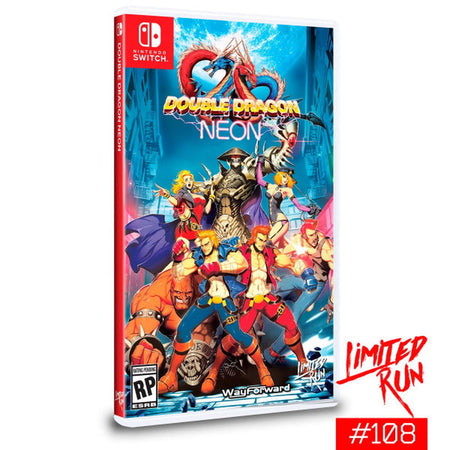 Double Dragon Neon - Limited Run #108 [Nintendo Switch] Nintendo Switch Video Game Limited Run Games   