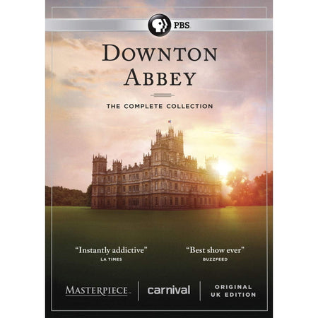 Downton Abbey: The Complete Collection - Seasons 1-6 [DVD Box Set] DVDs & Blu-Rays PBS   