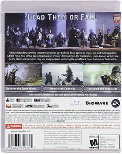 Dragon Age: Inquisition [PlayStation 3] PlayStation 3 Video Game Electronic Arts   