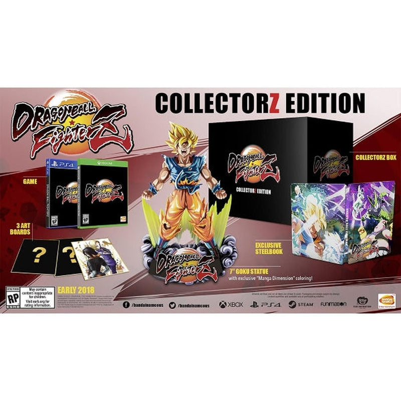 Dragon Ball FighterZ - CollectorZ Edition [PlayStation 4] PlayStation 4 Video Game Bandai Namco   