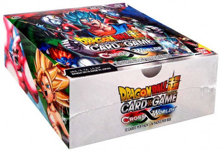 Dragon Ball Super TCG: Cross Worlds Booster Box - Series 3 - 24 Packs Card Game Bandai Namco   