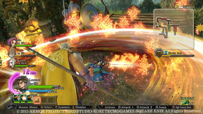 Dragon Quest Heroes The World Trees Woe and The Blight Below [PlayStation 4] PlayStation 4 Video Game Square Enix   