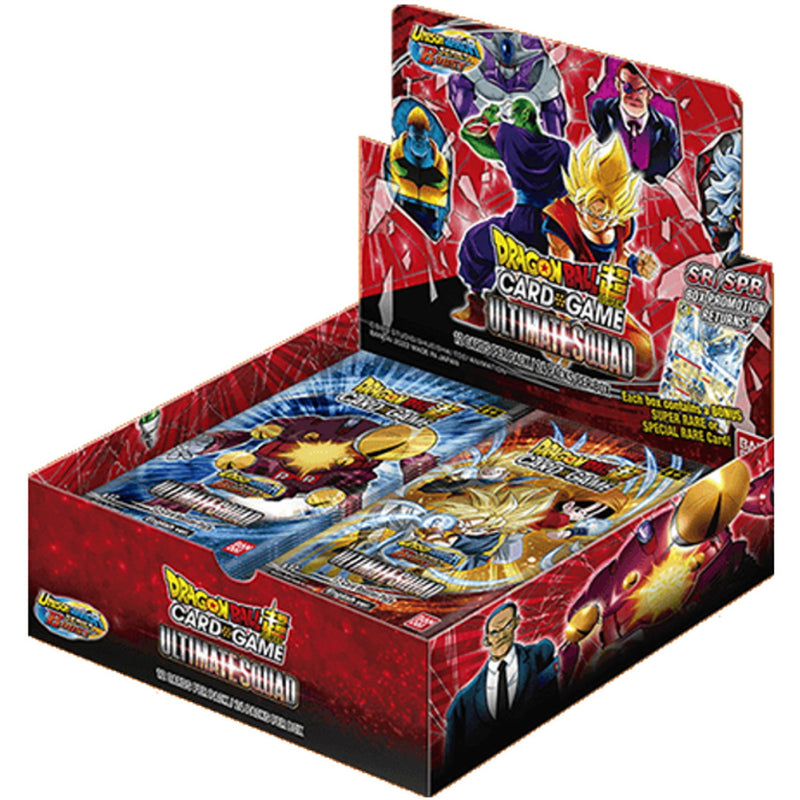 Dragon Ball Super TCG: Ultimate Squad Booster Box - 24 Packs Card Game Bandai Namco   