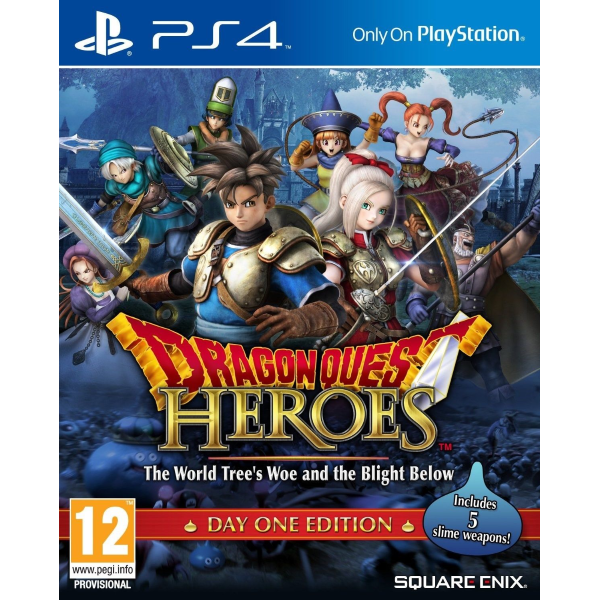 Dragon Quest Heroes: The World Tree's Woe And The Blight Below [PlayStation 4] PlayStation 4 Video Game Square Enix   