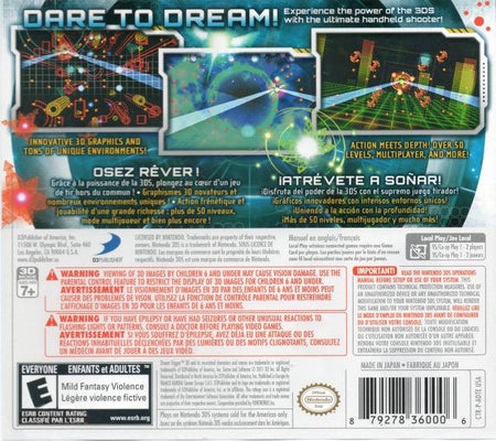 Dream Trigger 3D [Nintendo 3DS] Nintendo 3DS Video Game D3Publisher   