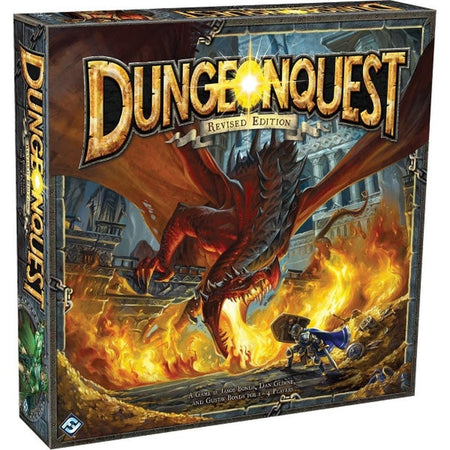DungeonQuest - Revised Edition [Board Game, 1-4 Players] Board Game Fantasy Flight Games   