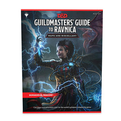 Dungeons & Dragons: Guildmaster's Guide to Ravnica - Maps and Miscellany [RPG Style Game Accessory] Board Game Wizards of the Coast   