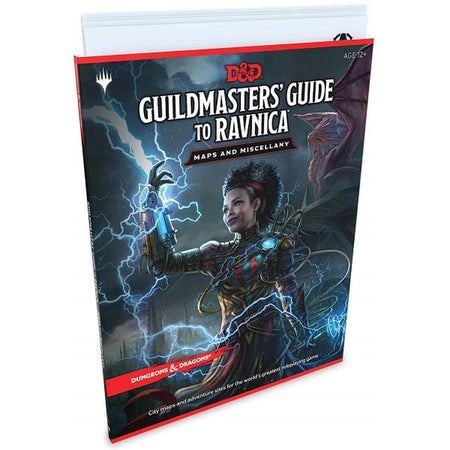 Dungeons & Dragons: Guildmaster's Guide to Ravnica - Maps and Miscellany [RPG Style Game Accessory] Board Game Wizards of the Coast   