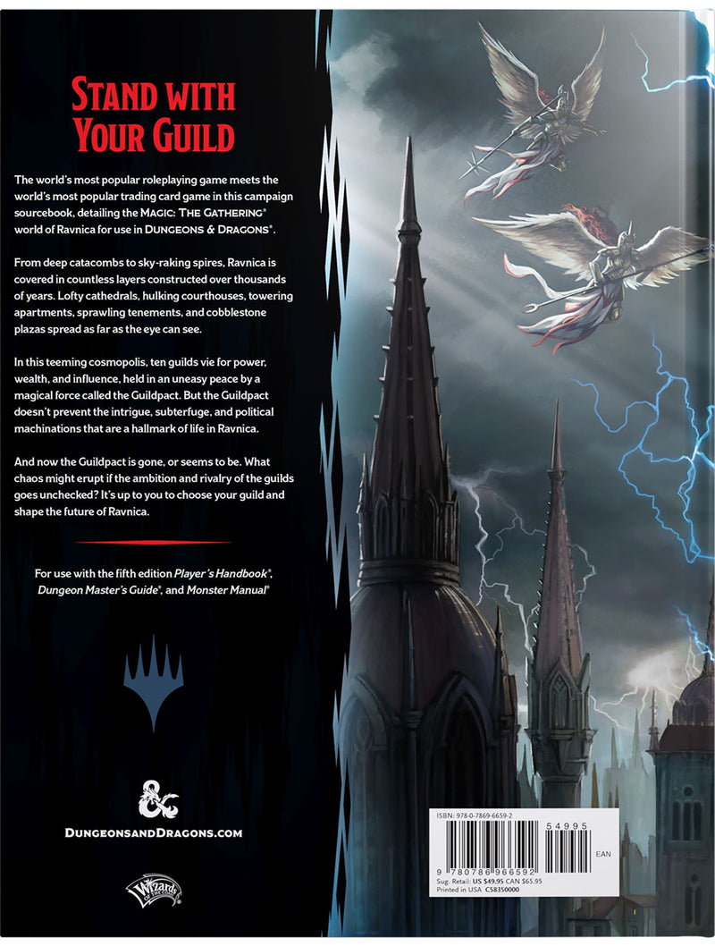 Dungeons & Dragons: Guildmaster's Guide to Ravnica [RPG Style Game] Board Game Wizards of the Coast   
