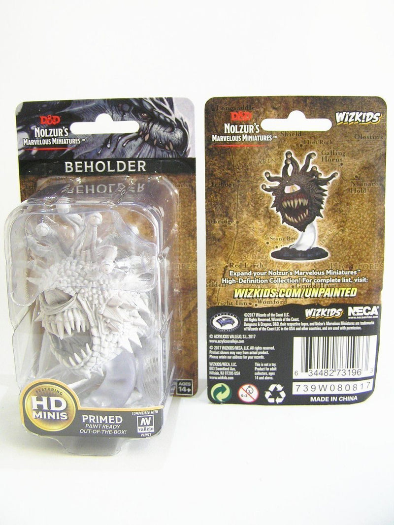 WizKids Dungeons & Dragons: Nolzur's Marvelous Unpainted Miniatures - Beholder [Board Game Accessory] Board Game Wizards of the Coast   