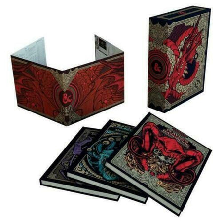 Dungeons & Dragons RPG: Core Rulebook Gift Set - Limited Edition w/ Alternate Covers [Hardcover Book] Book Wizards of the Coast   