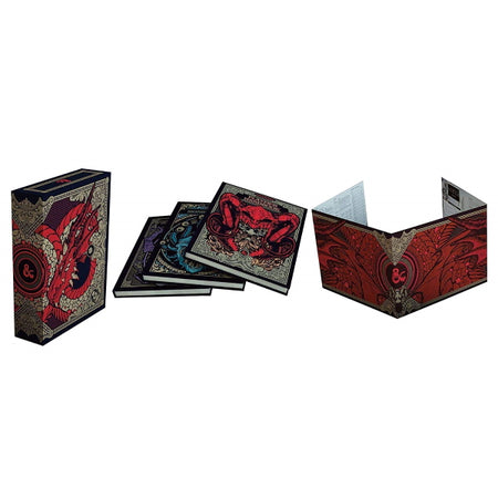 Dungeons & Dragons RPG: Core Rulebook Gift Set - Limited Edition w/ Alternate Covers [Hardcover Book] Book Wizards of the Coast   