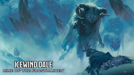 Dungeons & Dragons RPG: Ice Wind Dale - Rime of The Frostmaiden Alternate Cover [Hardcover Book] Book Wizards of the Coast   