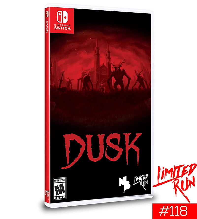 Dusk - Limited Run #118 [Nintendo Switch] Nintendo Switch Video Game Limited Run Games   