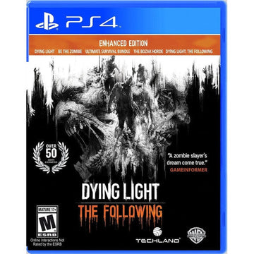 Dying Light: The Following - Enhanced Edition [PlayStation 4] PlayStation 4 Video Game Warner Bros.   