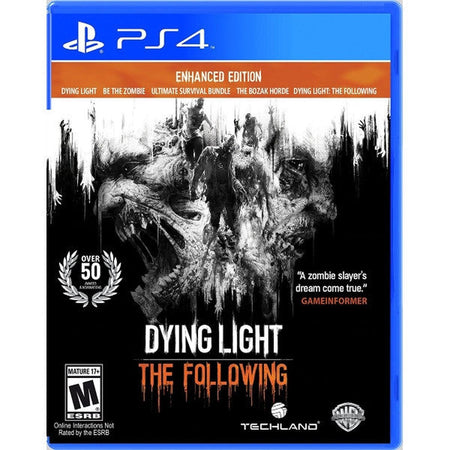 Dying Light: The Following - Enhanced Edition [PlayStation 4] PlayStation 4 Video Game Warner Bros.   