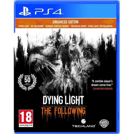 Dying Light: The Following - Enhanced Edition [PlayStation 4] PlayStation 4 Video Game Warner Bros.   