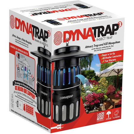 DynaTrap DT1050 Insect Trap - 1/2 Acre Coverage - Black [Electronics] Electronics DynaTrap   