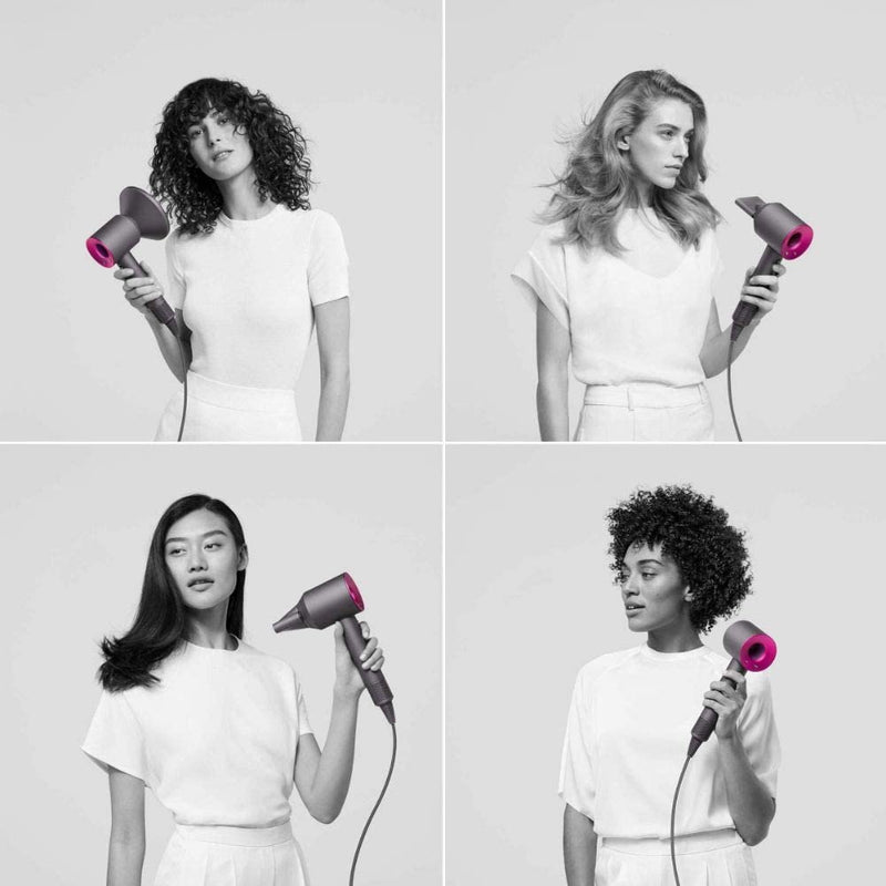 Dyson Supersonic Hair Dryer - Iron/Fuchsia [Personal Care] Personal Care Dyson   