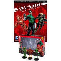 Eaglemoss DC  Masterpiece Collection: Justice League Figurine Set - Flash, Green Lantern, Green Arrow [Toys, Ages 18+] Toys & Games Eaglemoss   