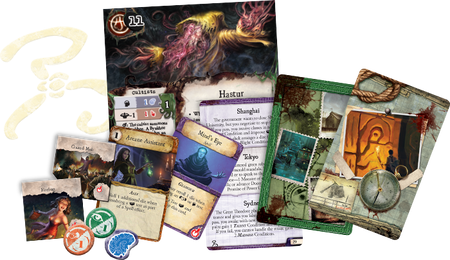 Eldritch Horror: Signs Of Carcosa Expansion [Board Game, 1-8 Players] Board Game Fantasy Flight Games   
