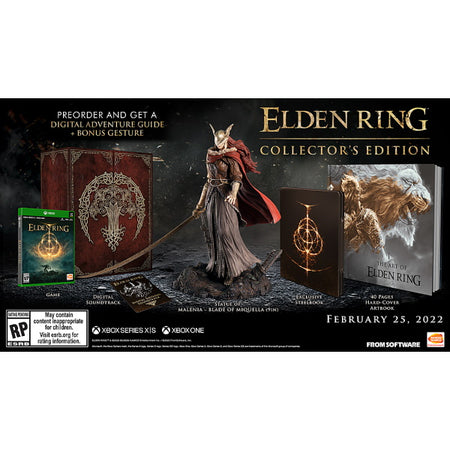 Elden Ring - Collector's Edition [Xbox One / Xbox Series X] Xbox Series X Video Game Bandai Namco   