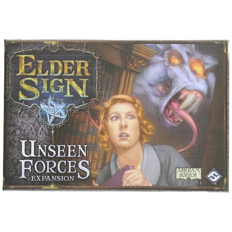 Elder Sign: Unseen Forces Expansion [Board Game, 1-8 Players] Board Game Fantasy Flight Games   