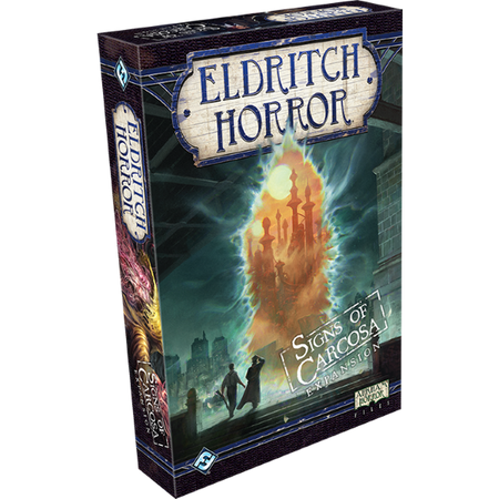 Eldritch Horror: Signs Of Carcosa Expansion [Board Game, 1-8 Players] Board Game Fantasy Flight Games   