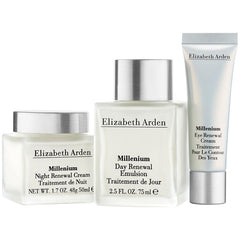 Elizabeth Arden Millenium Day + Night + Eye Renewal Cream - 3-Piece Set - 75mL/15mL/50mL [Skincare] Skincare Elizabeth Arden   