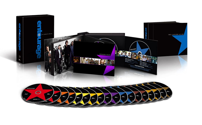 Entourage - The Complete Series - Seasons 1-8 [Blu-Ray Box Set] DVDs & Blu-Rays HBO   