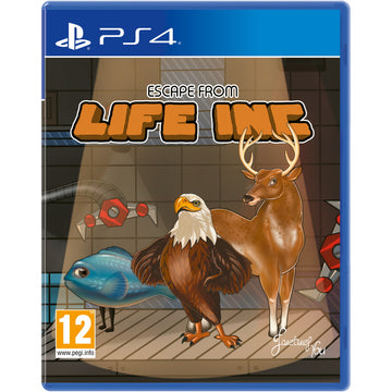 Escape from Life Inc [PlayStation 4] PlayStation 4 Video Game Red Art Games   