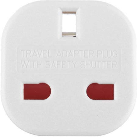 Europe to USA Travel Adapter Plug with Safety Shutter [Electronics] Electronics MG LTD   
