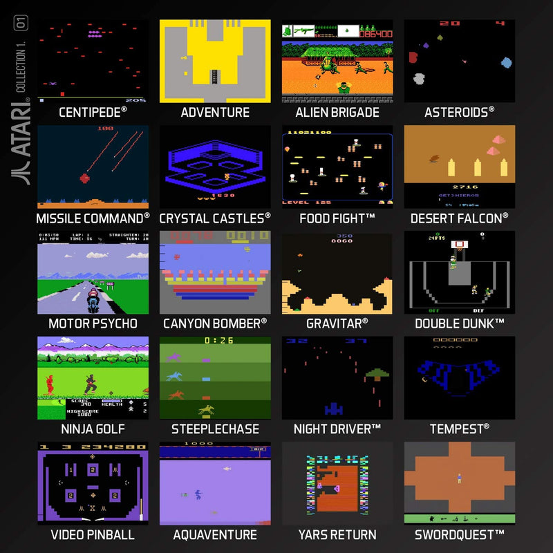 Evercade Premium Pack - Atari Volume 1, Interplay Volume 1, Data East Volume 1 [Retro System] Retro Systems Evercade   