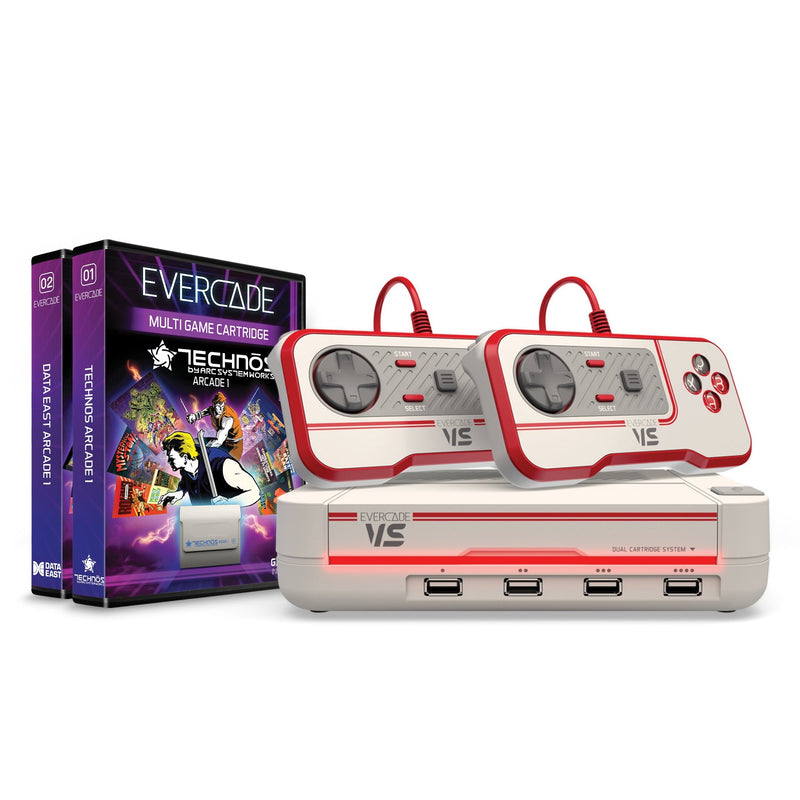 Evercade VS Premium Pack - Technos Arcade 1 + Data East Arcade 1 [Retro System] Retro Systems Evercade   