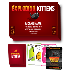 Exploding Kittens - Original Edition [Party Card Game, 2-5 Players] Card Game The Oatmeal   