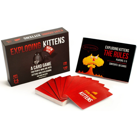 Exploding Kittens - NSFW Edition Card Game Exploding Kittens LLC   