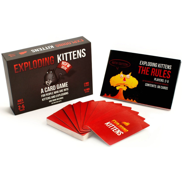 Exploding Kittens - NSFW Edition Card Game Exploding Kittens LLC   