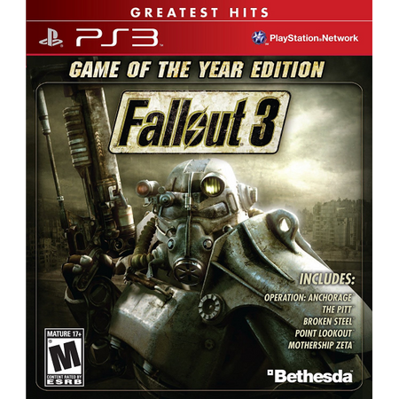 Fallout 3 - Game Of The Year Edition [PlayStation 3] PlayStation 3 Video Game Bethesda   