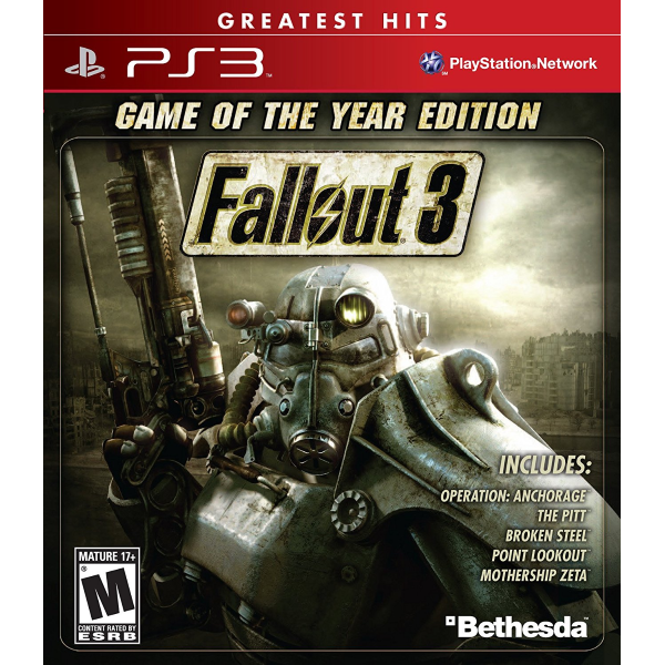 Fallout 3 - Game Of The Year Edition [PlayStation 3] PlayStation 3 Video Game Bethesda   