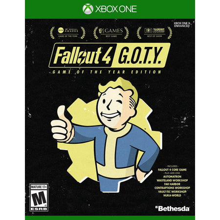 Fallout 4 - Game of the Year Edition [Xbox One] Xbox One Video Game Bethesda   