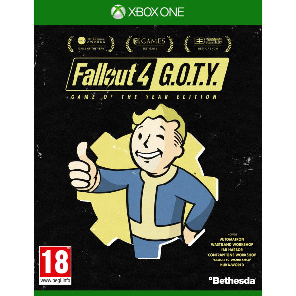 Fallout 4 - Game of the Year Edition [Xbox One] Xbox One Video Game Bethesda   