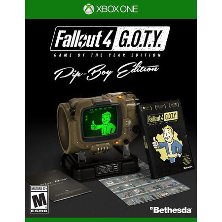 Fallout 4 - Game of the Year Pip-Boy Edition [Xbox One] Xbox One Video Game Bethesda   