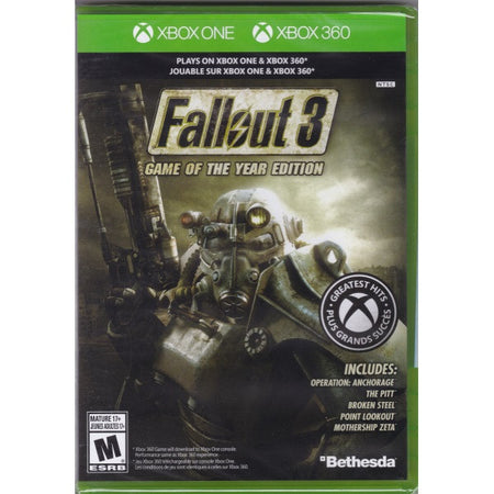 Fallout 3: Game of the Year Edition [Xbox 360] Xbox 360 Video Game Bethesda   