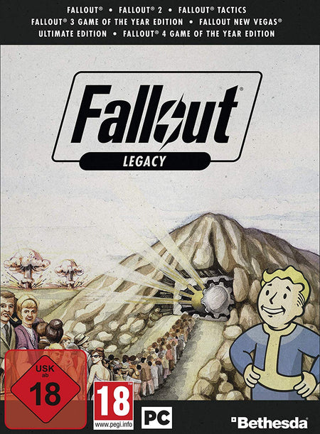 Fallout Legacy Collection [PC] PC Video Game Bethesda   