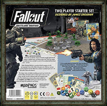 Fallout: Wasteland Warfare [Board Game, 1-8 Players] Board Game Modiphius   